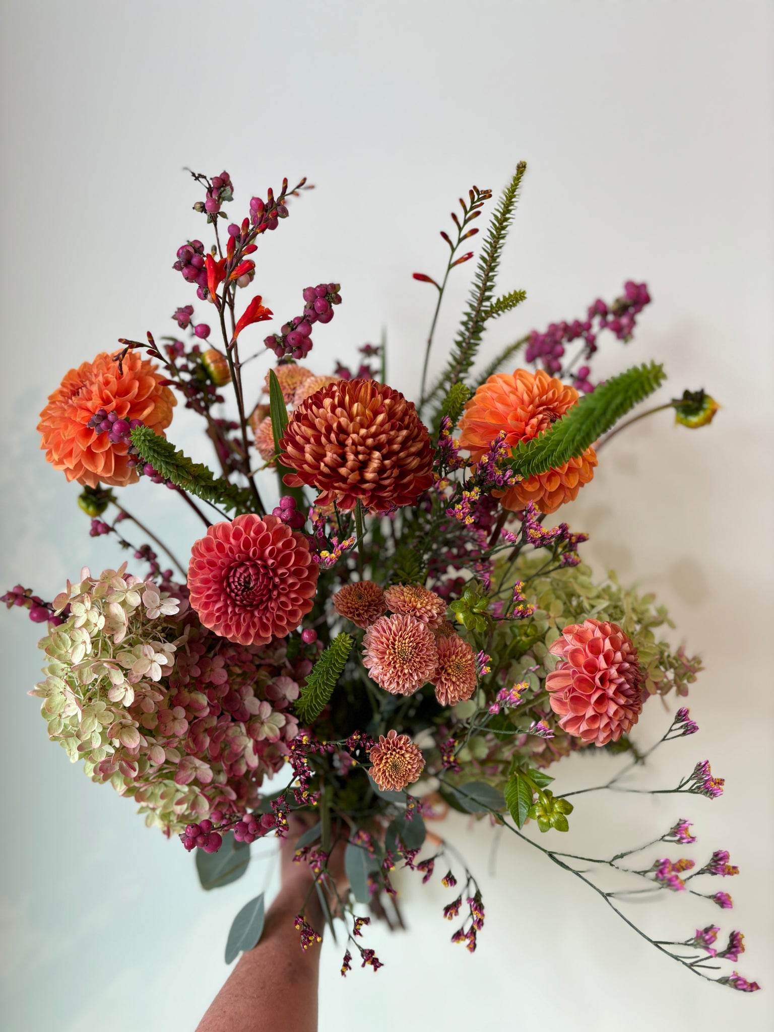 Bouquet d'automne tout en couleur